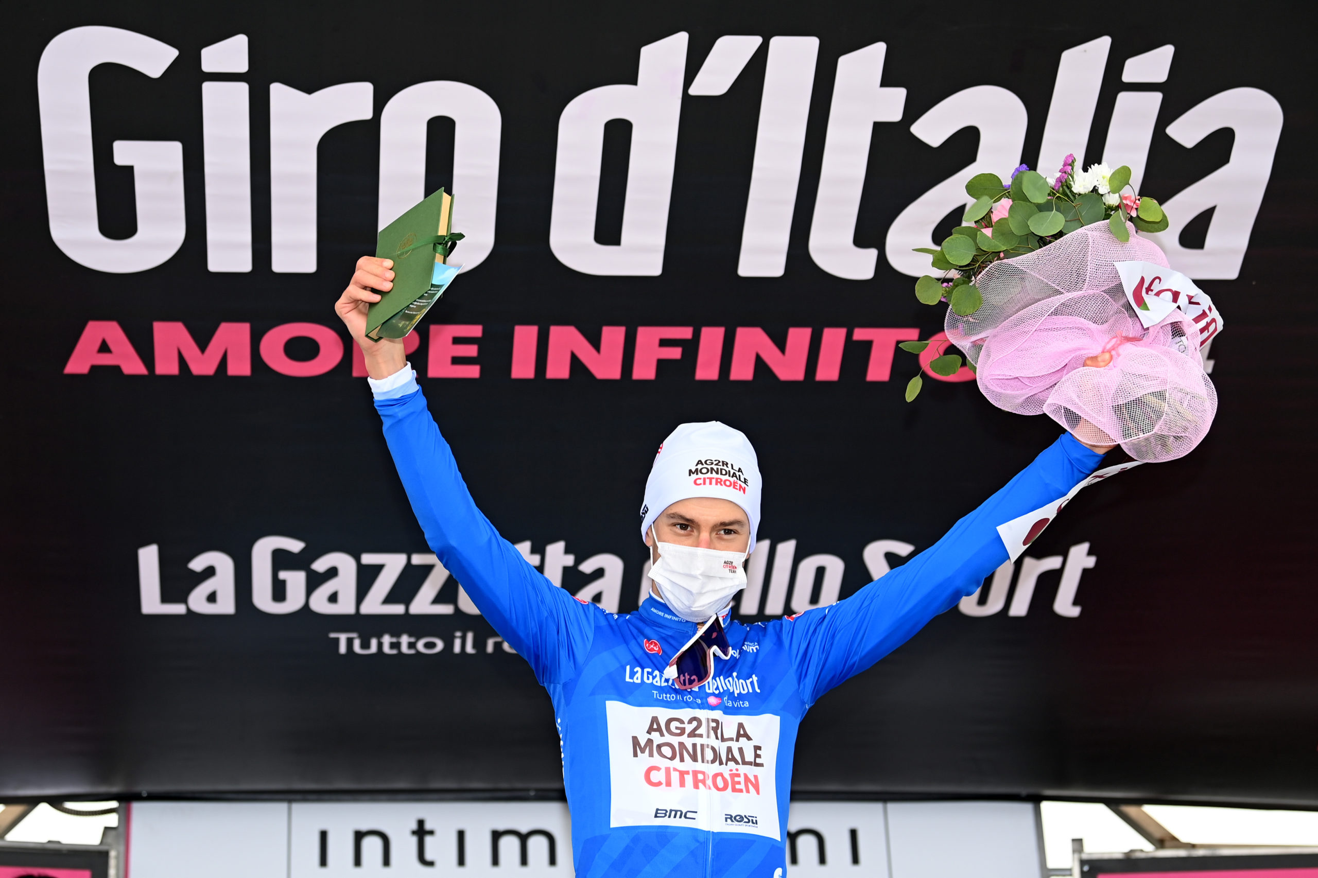 Bouchard meilleur grimpeur du Giro / Venturini 3e de la 1ere étape du Critérium du Dauphiné