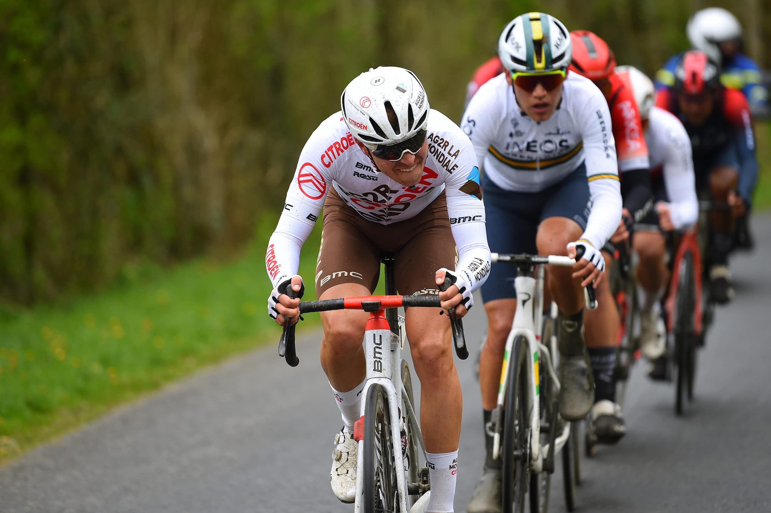 Circuit Cycliste Sarthe – Pays de la Loire, Benoît Cosnefroy 2e de la première étape