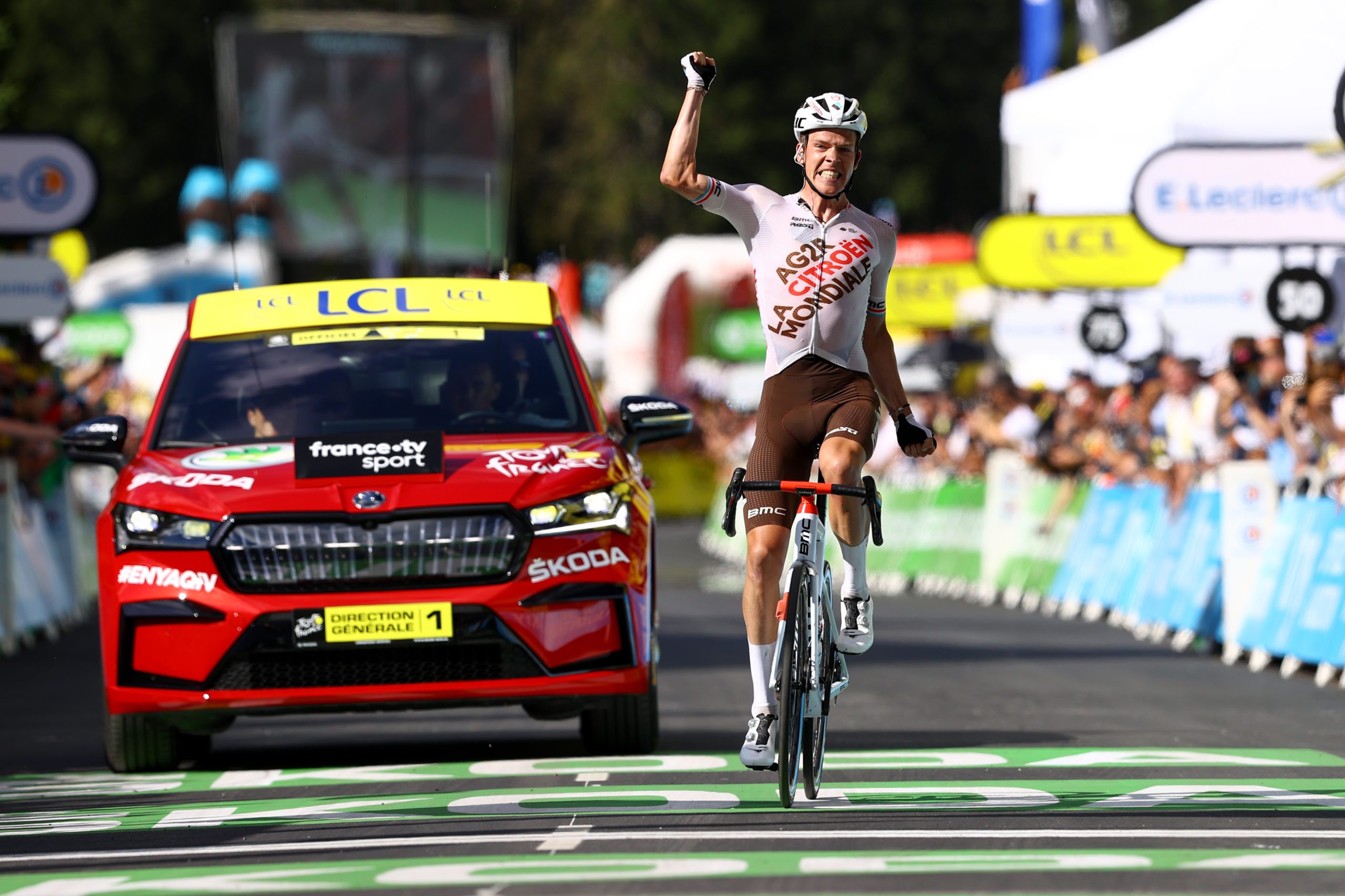 Bob Jungels remporte la 9e étape du Tour de France