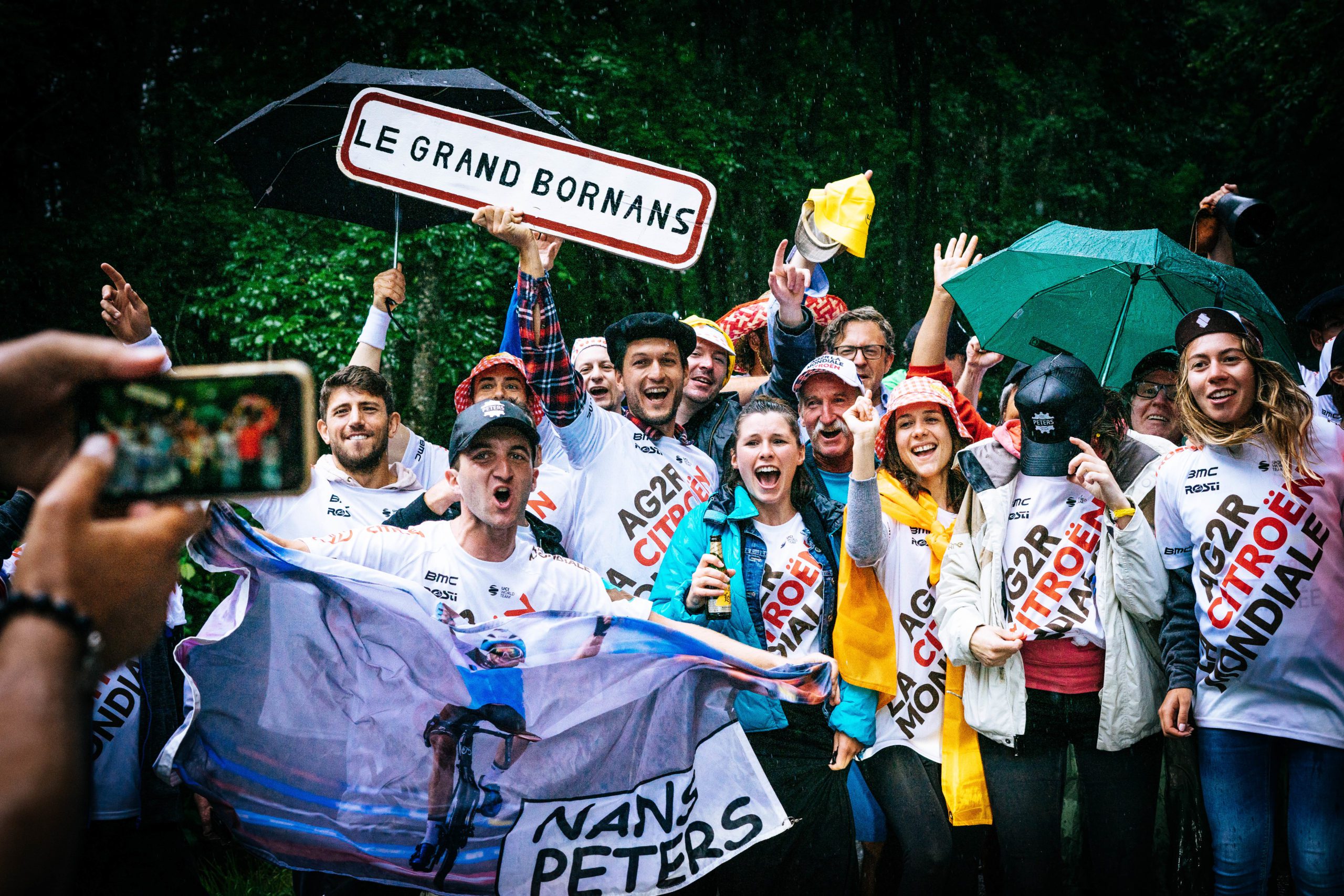 Rassemblement supporters – Tour de France