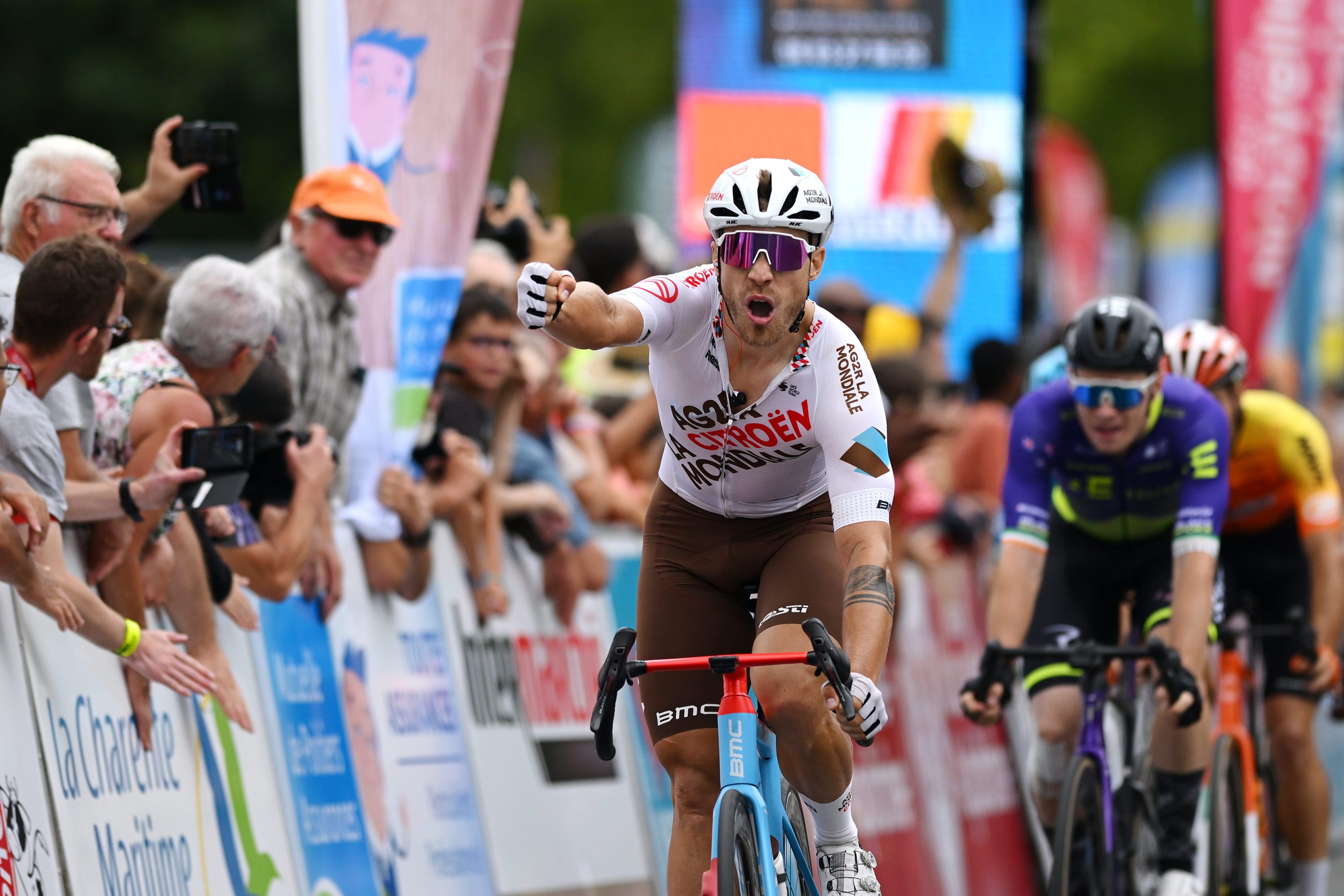 Marc Sarreau remporte la 4e étape du Tour Poitou-Charentes en Nouvelle Aquitaine